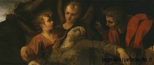 Annibale Carracci - Dettaglio Madonna Svenuta - Parma