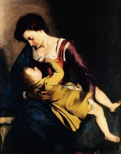 Caravaggio - Madonna con Bambino