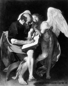 Caravaggio - Primo San Matteo e l'Angelo