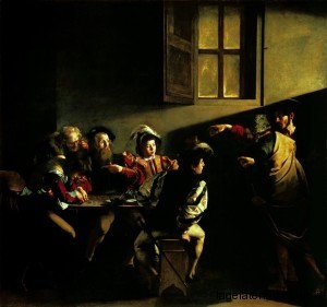 Caravaggio - Vocazione San Matteo