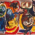 People, Birds and Sun 1954 Karel Appel 1921-2006 Purchased 1986 http://www.tate.org.uk/art/work/T04163